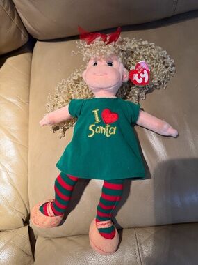 Ty Beanie Boopers Holiday Heidi 12” Doll
